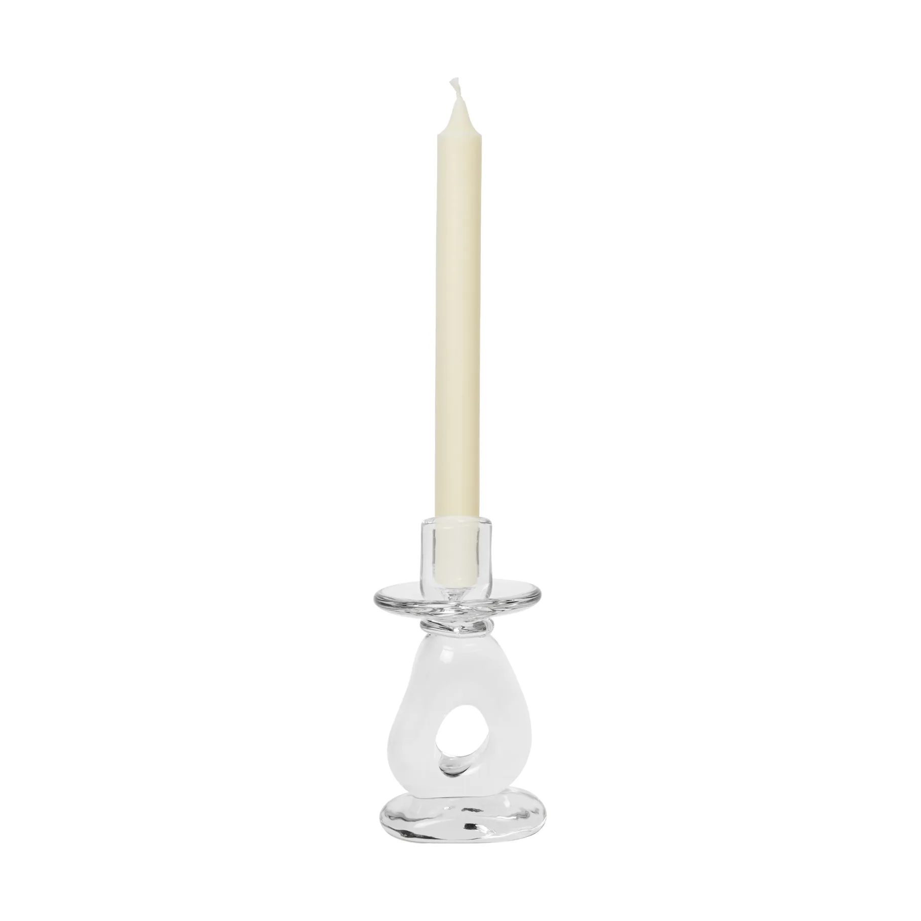 Świecznik Damo 16 cm, Clear Ferm Living