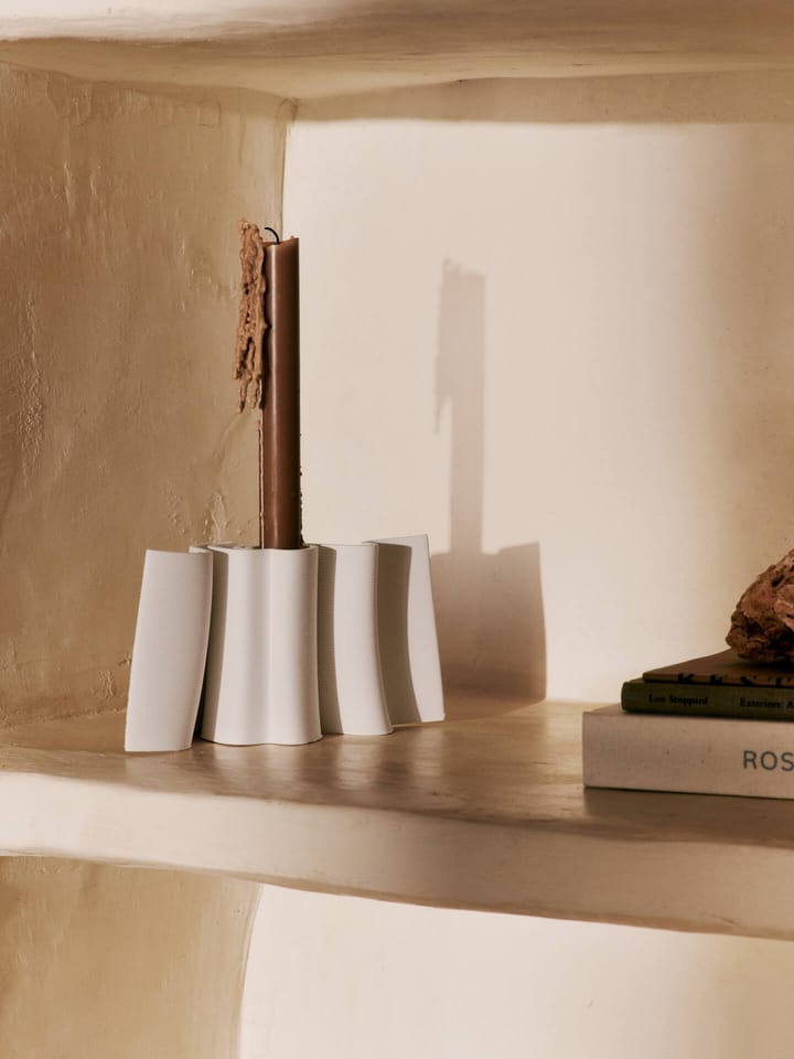 Świecznik Dedali, Off-white Ferm Living