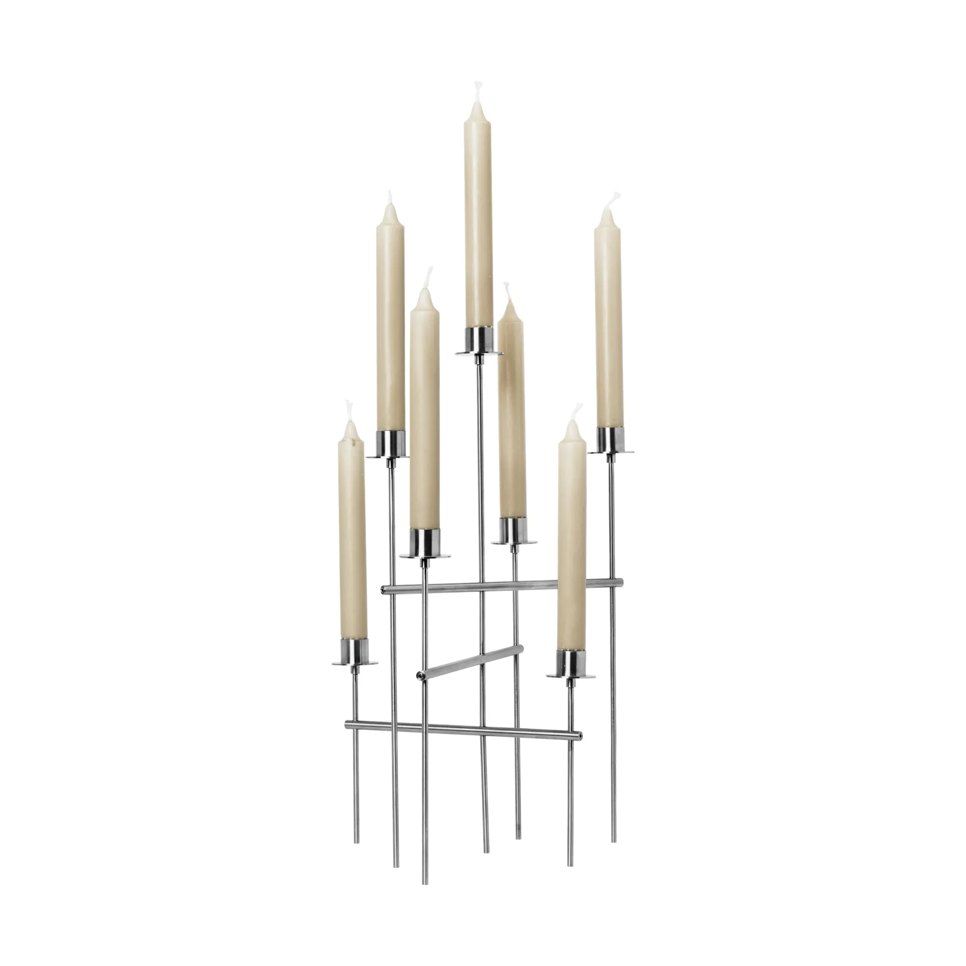 Świecznik Elysia, Brushed stainless steel Ferm Living