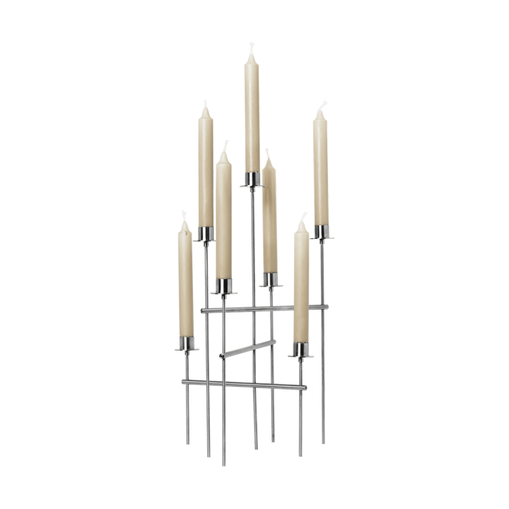 Świecznik Elysia, Brushed stainless steel Ferm Living