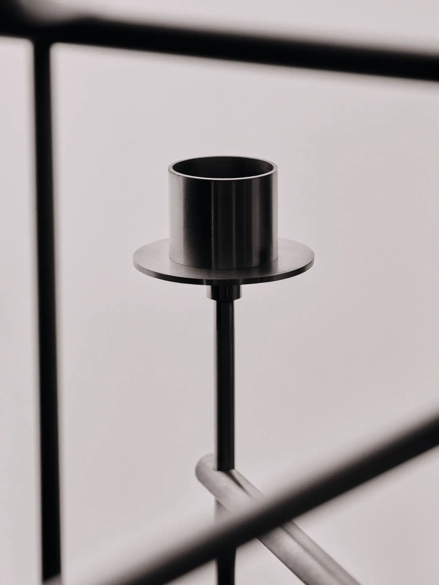 Świecznik Elysia, Brushed stainless steel Ferm Living