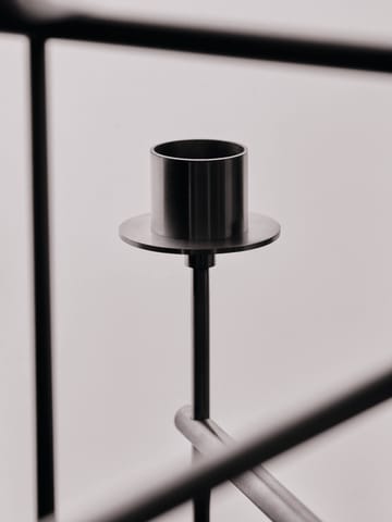 Świecznik Elysia - Brushed stainless steel - Ferm Living