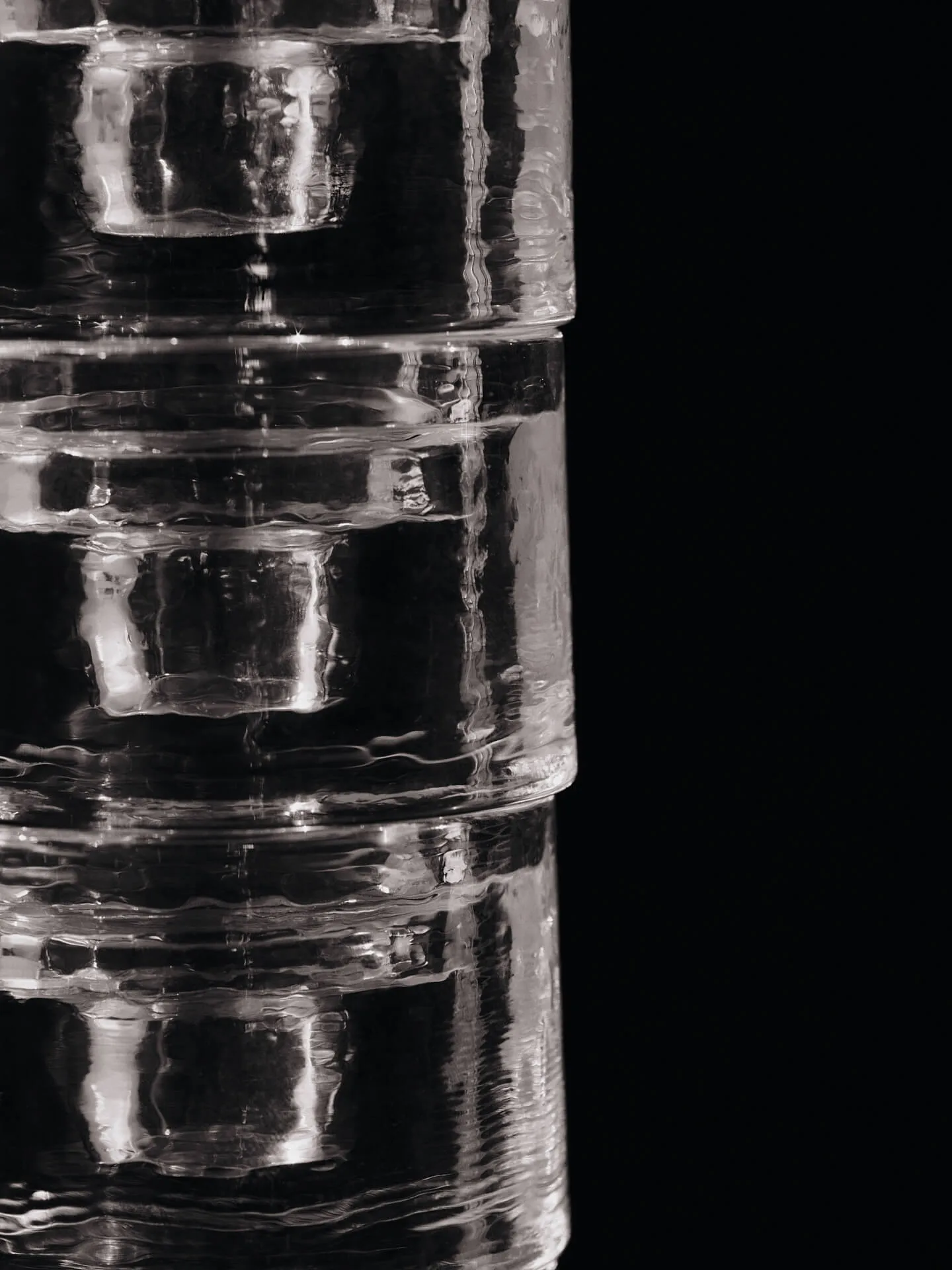 Świecznik Gradia round Ø8 cm, Clear Ferm Living