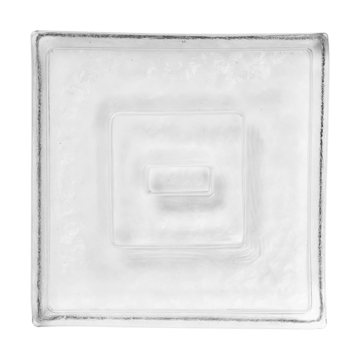 Świecznik Gradia square 16x16 cm - Clear - Ferm Living