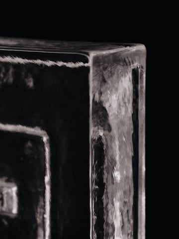 Świecznik Gradia square 16x16 cm - Clear - Ferm Living