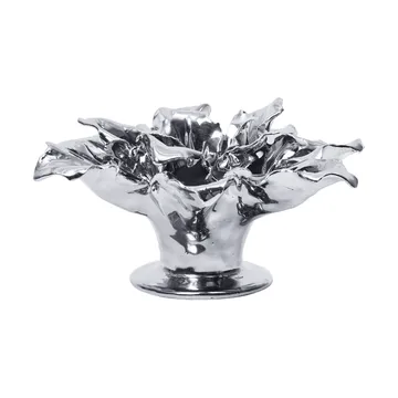 Świecznik Holly Leaf - Srebrny - Ferm Living