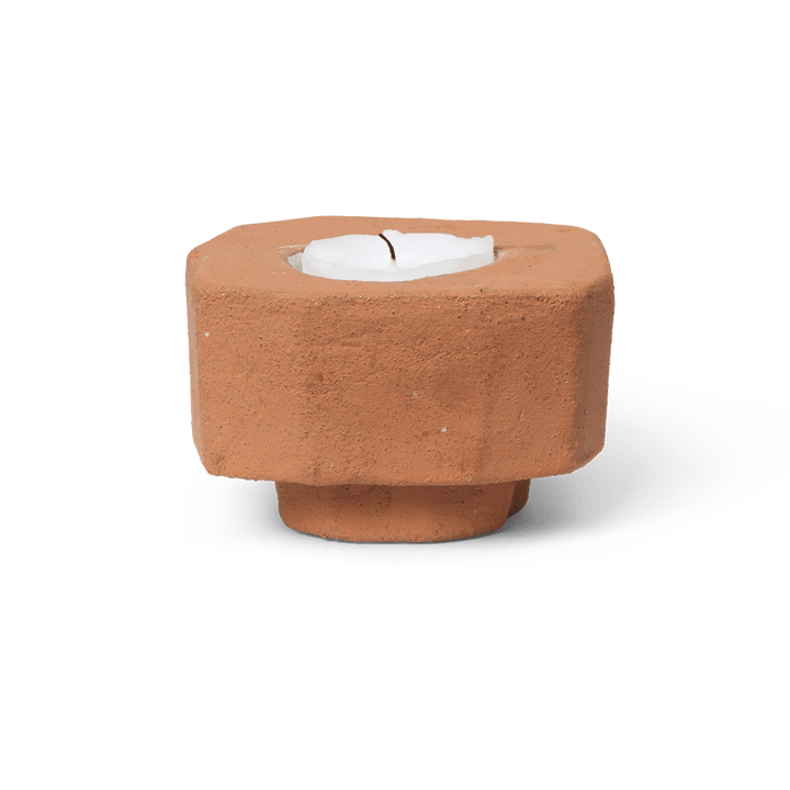 Świecznik Kurinu, Terracotta Ferm Living