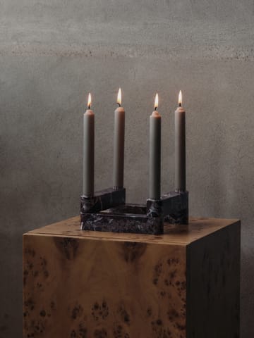 Świecznik modułowy Newel, 4 części - Rosso - Ferm Living