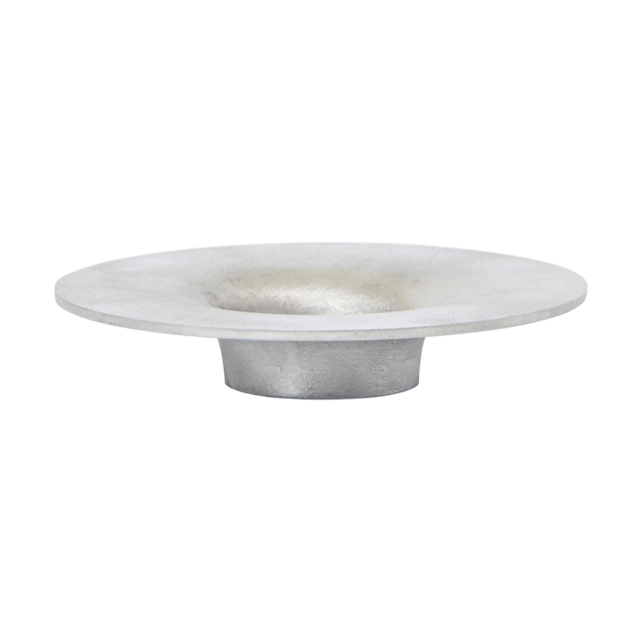 Świecznik na świeczki blokowe Soothe Ø16 cm - Aluminium - Ferm Living