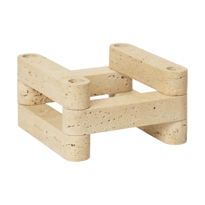 Świecznik Newel modul 6 szt.
 - Travertine - Ferm Living