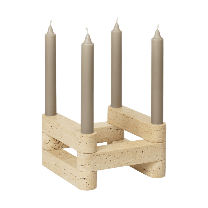 Świecznik Newel modul 6 szt.
, Travertine Ferm Living