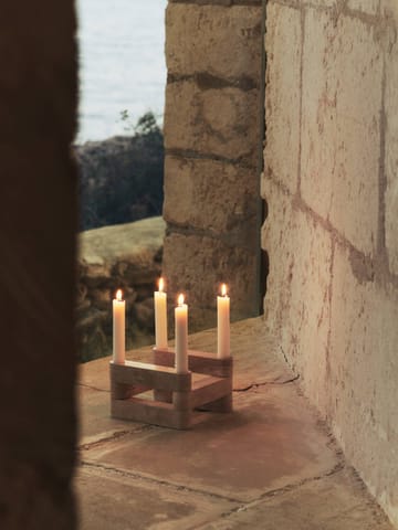 Świecznik  Newel modul - Travertine - Ferm Living
