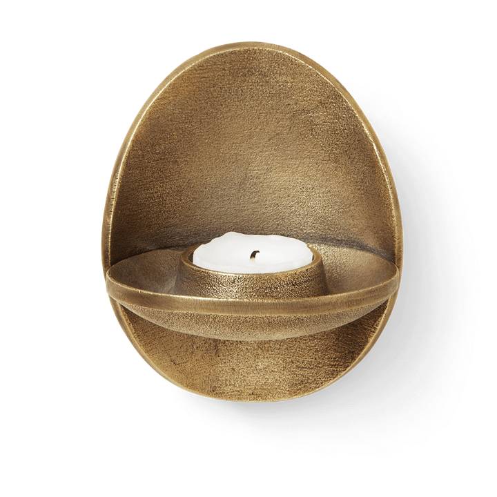 Świecznik ścienny Agapé, Brass finish Ferm Living