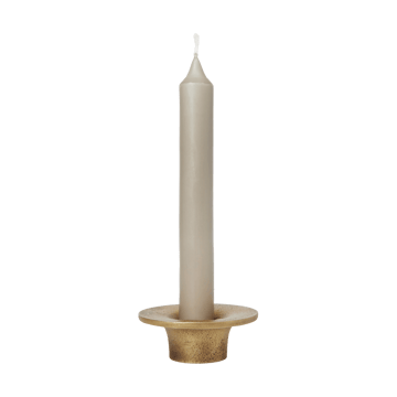 Świecznik Soothe Ø8 cm - Mosiężne wykończenie - Ferm Living