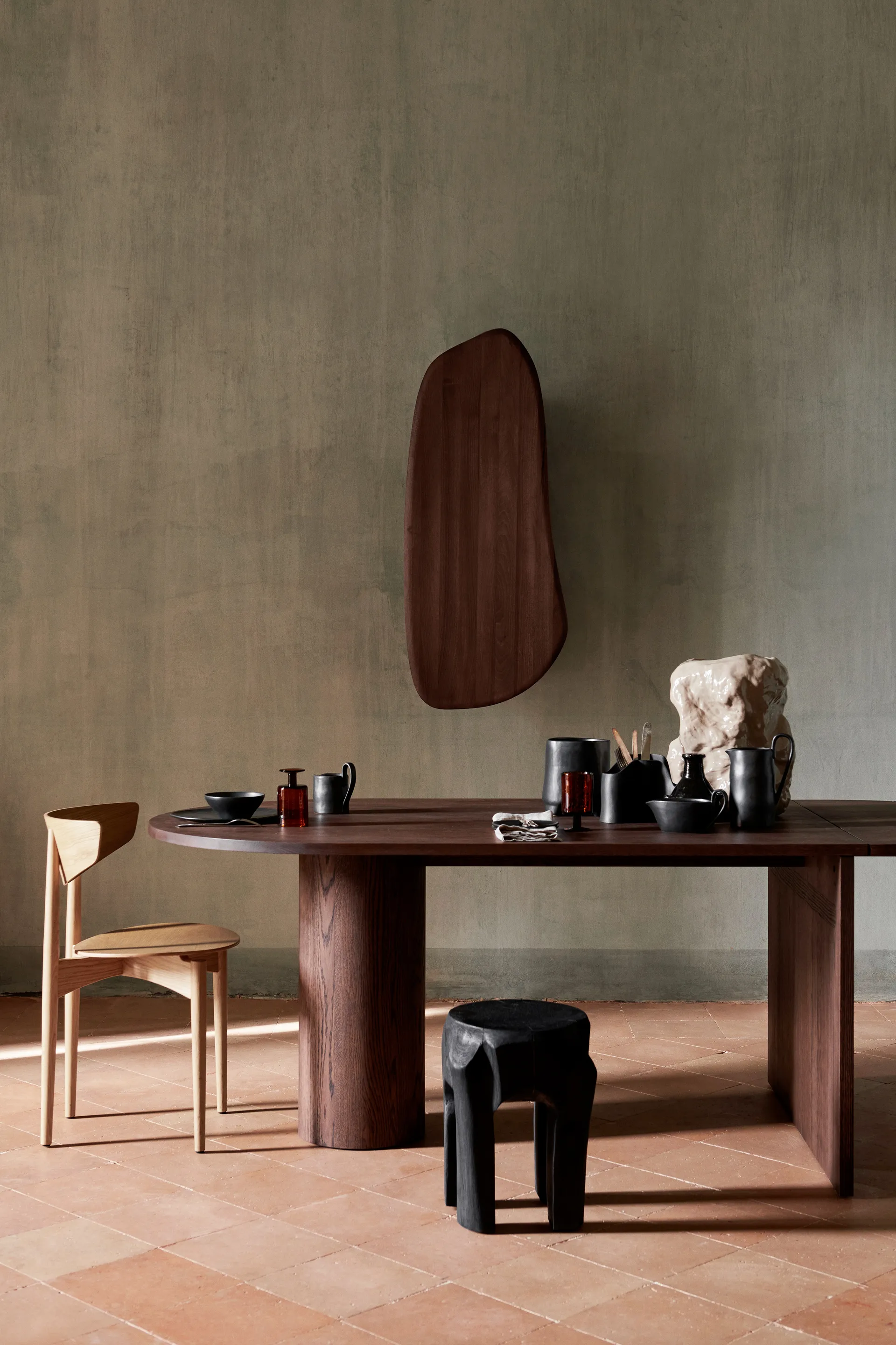 Szafka ścienna Feve, Walnut Ferm Living