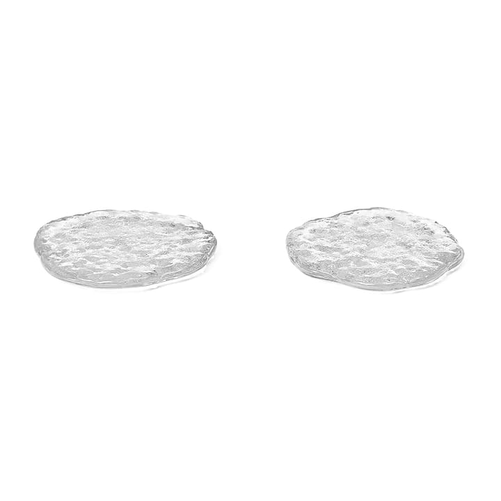 Szklane kamienie Momento 2-pak - Ø11 cm - Ferm Living
