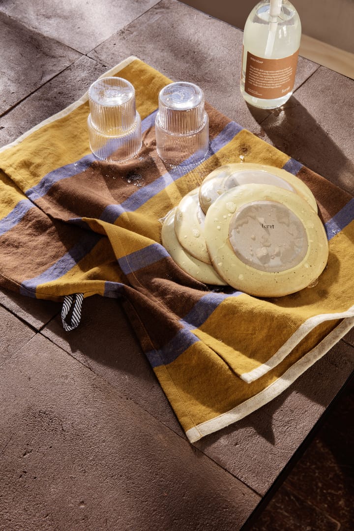 Szklani Ripple 4 szt, Przezroczyste Ferm Living