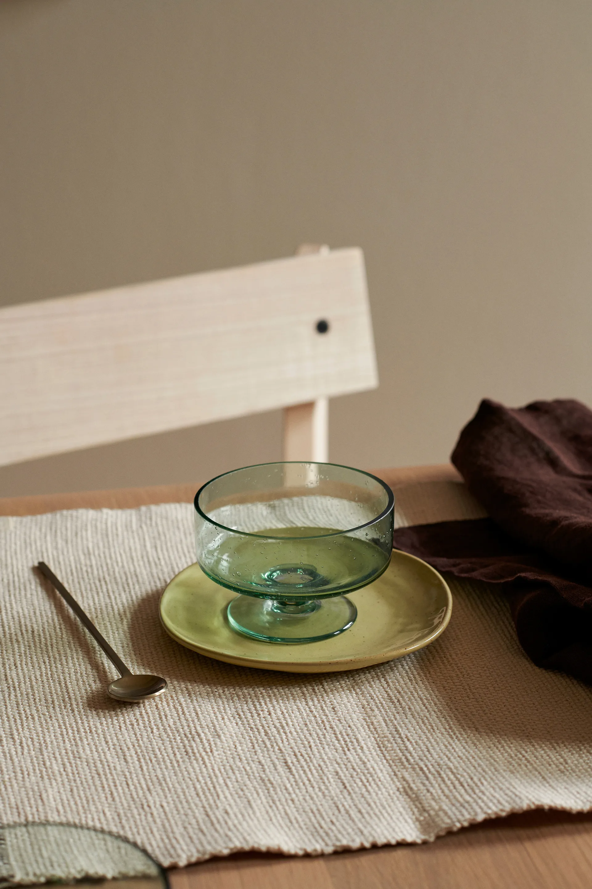 Szklanka do deserów Oli 240 ml, Przezroczysty Ferm Living