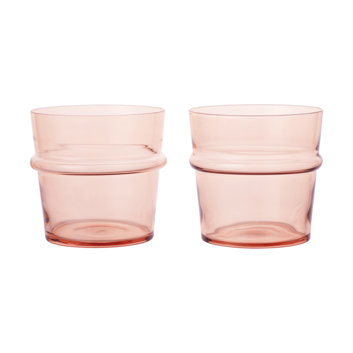 Szklanka niska Boya 30 cl 2-pak - Blush - Ferm Living