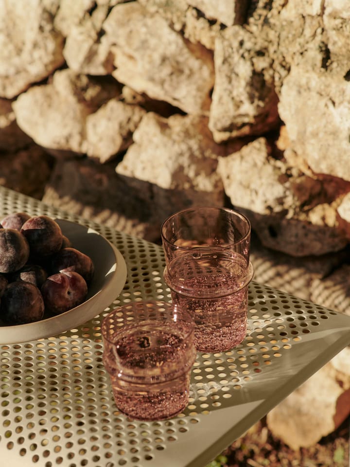 Szklanka niska Boya 30 cl 2-pak, Mauve Ferm Living