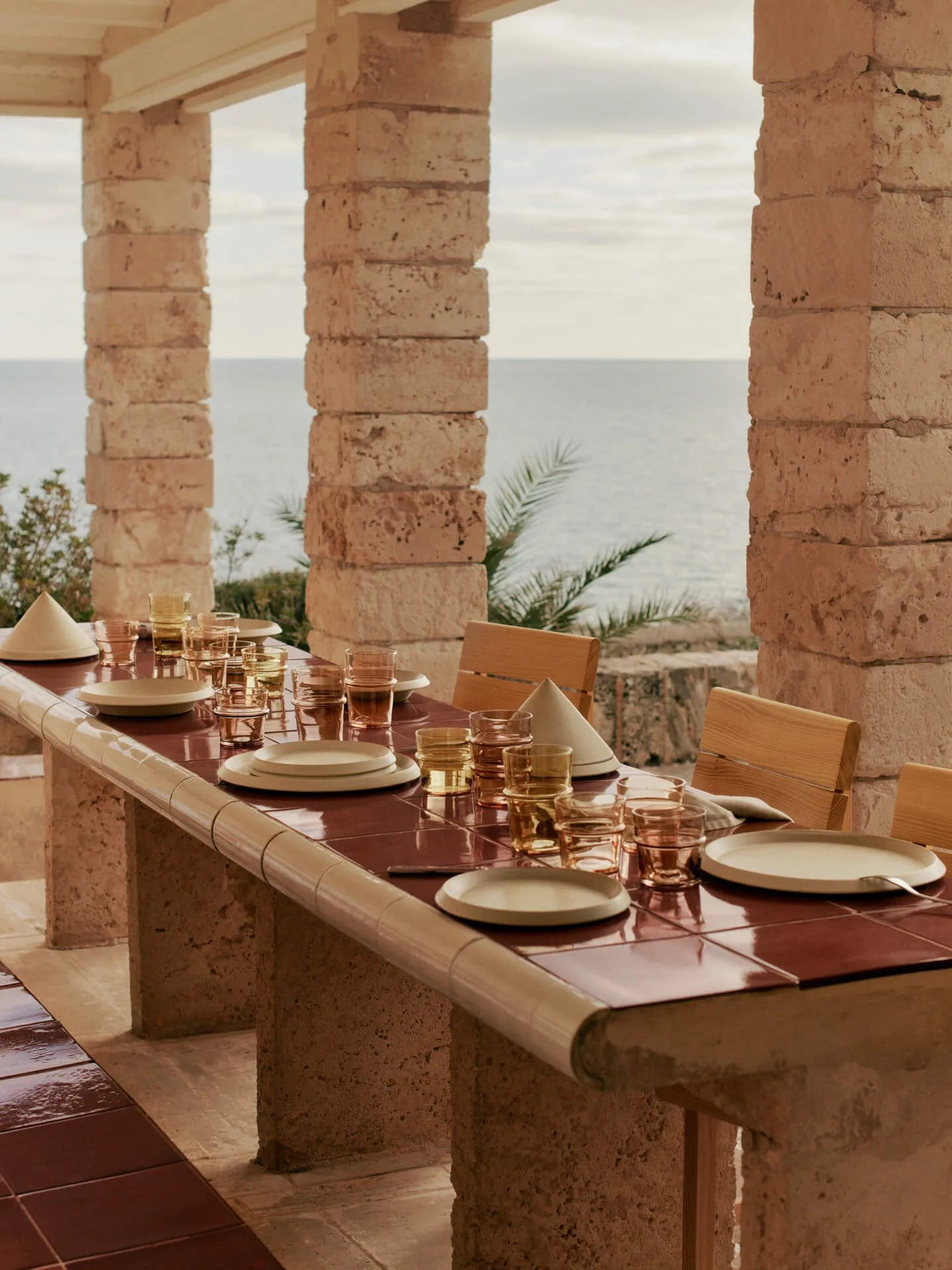 Szklanka niska Boya 300 ml, 2-pak, Blush Ferm Living