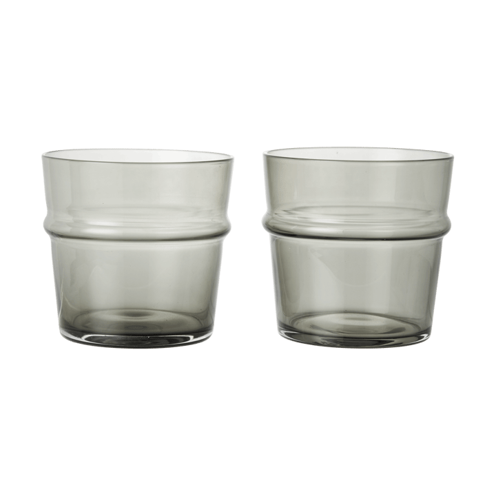 Szklanka niska Boya 300 ml, 2-pak - Przydymiony szary - Ferm Living