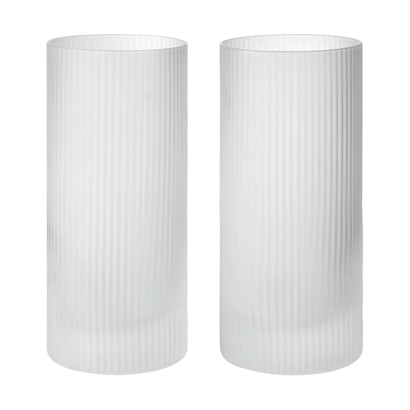 Szklanka Ripple Highball 48 cl, 2 szt., Clear Ferm Living