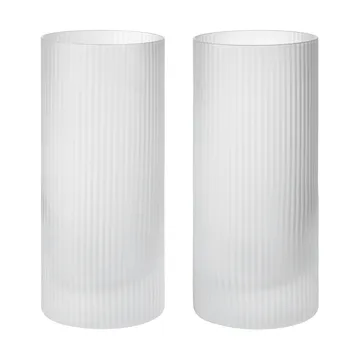 Szklanka Ripple Highball 48 cl, 2 szt. - Clear - Ferm Living