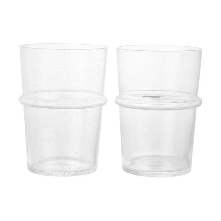 Szklanka wysoka Boya 450 ml, 2-pak - Przezroczysty - Ferm Living