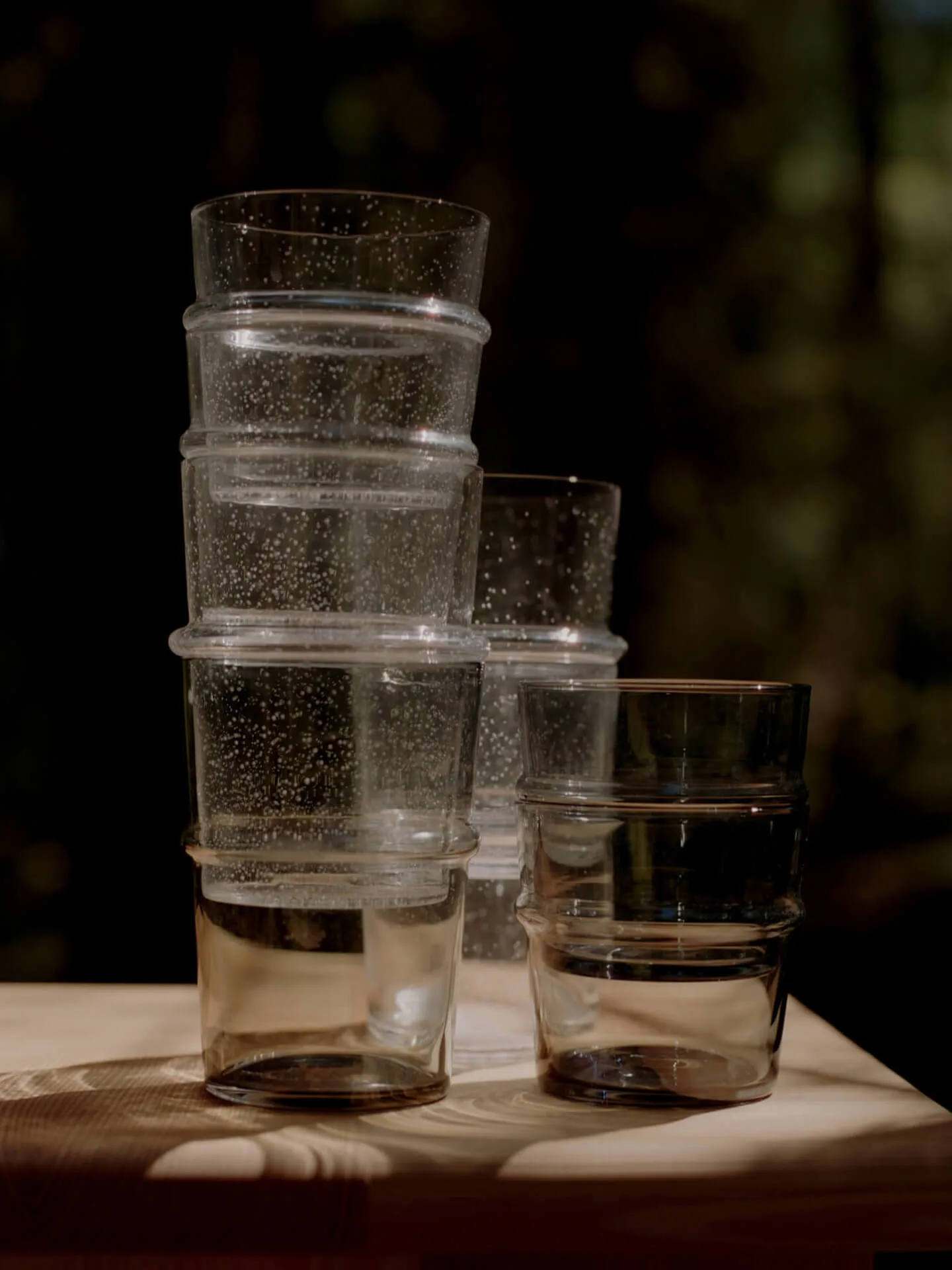 Szklanka wysoka Boya 450 ml, 2-pak, Przezroczysty Ferm Living