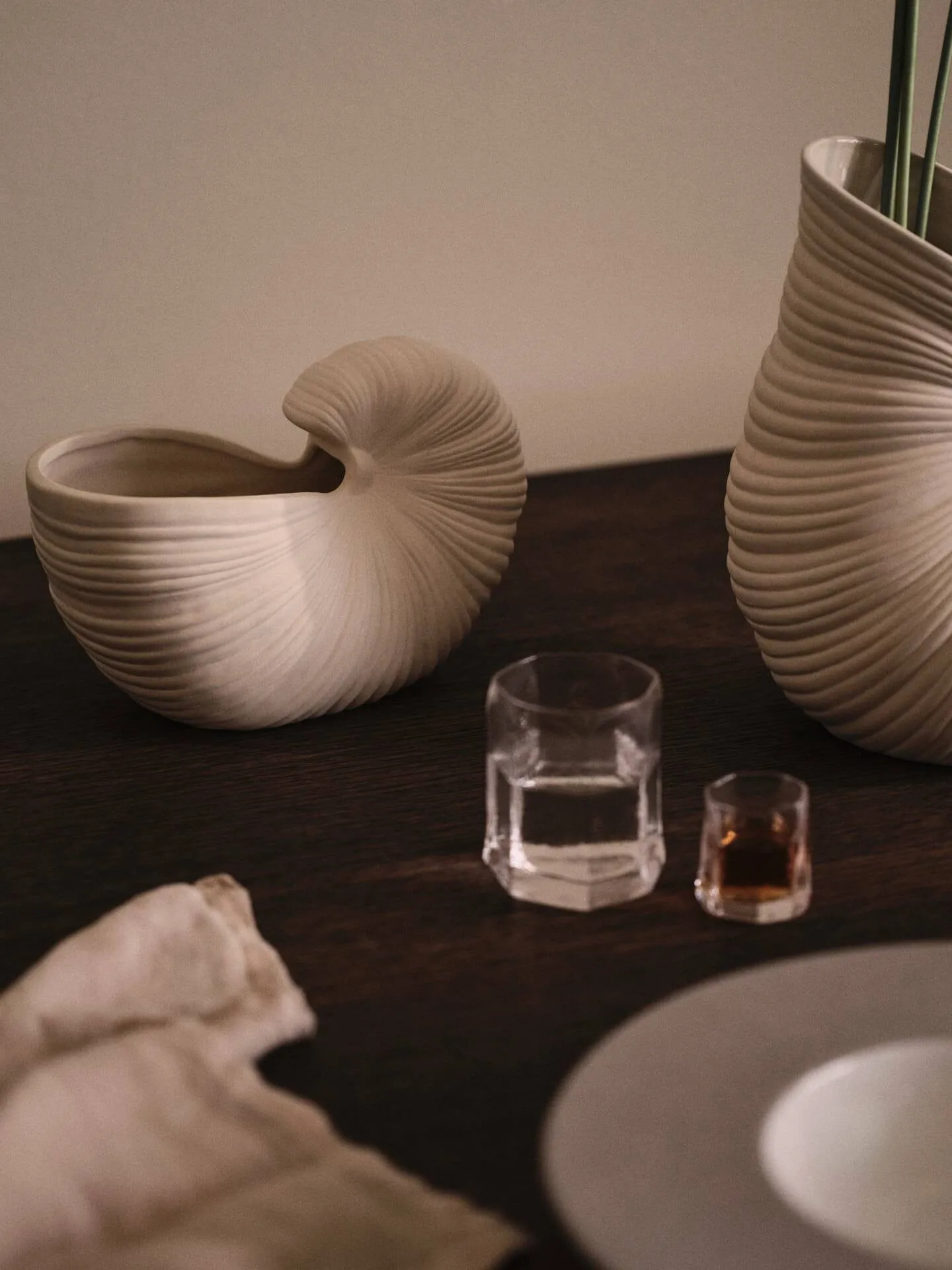 Szklanki Kiru, zestaw 2 szt., Clear, 3,8 cl Ferm Living