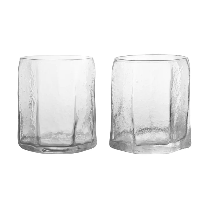 Szklanki Kiru, zestaw 2 szt. - Przezroczysty, 250 ml - Ferm Living