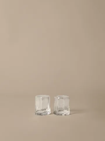 Szklanki Kiru, zestaw 2 szt. - Przezroczysty, 250 ml - Ferm Living