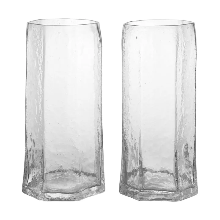 Szklanki Kiru, zestaw 2 szt. - Przezroczysty, 300 ml - Ferm Living