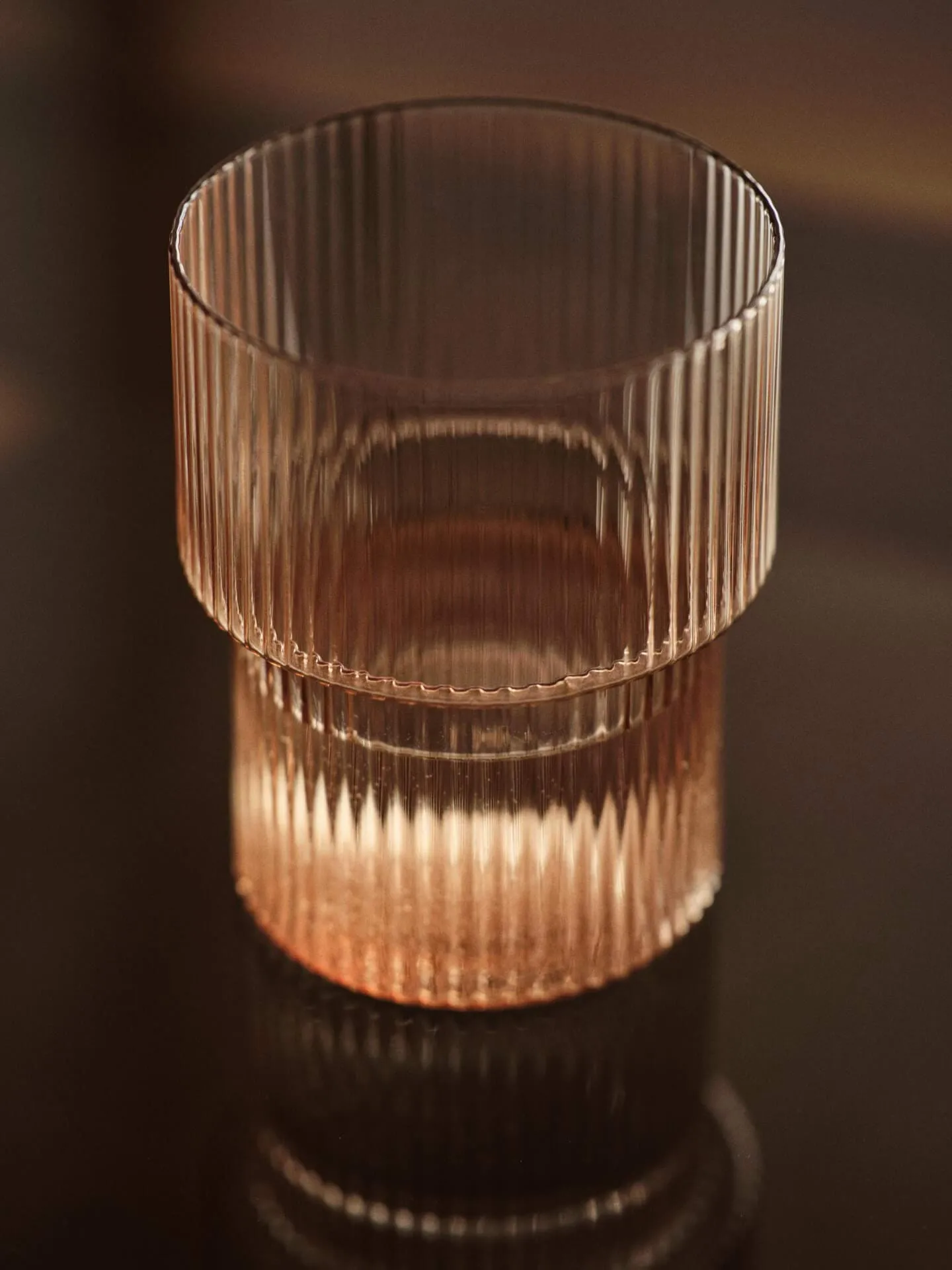 Szklanki Ripple 4 szt, Blush Ferm Living