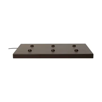 Taca ładująca pogo pin Ferm Living - Dark chocolate - Ferm Living