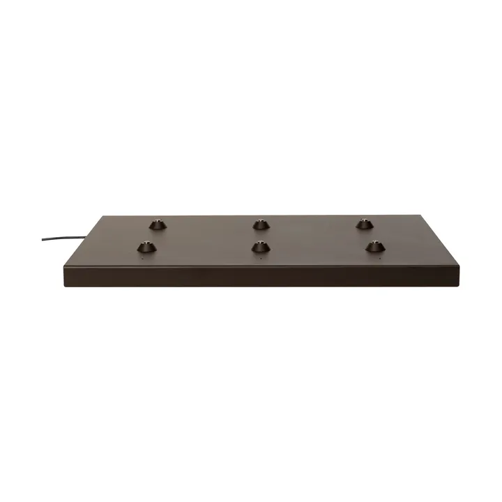 Taca ładująca pogo pin Ferm Living - Dark chocolate - Ferm Living