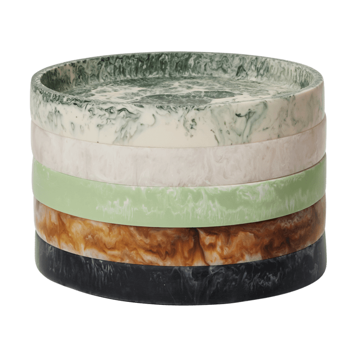 Taca dekoracyjna Mist Ø20 cm, Emerald-off-white Ferm Living