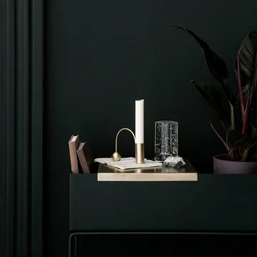 Taca do kwietnika - brass - Ferm Living