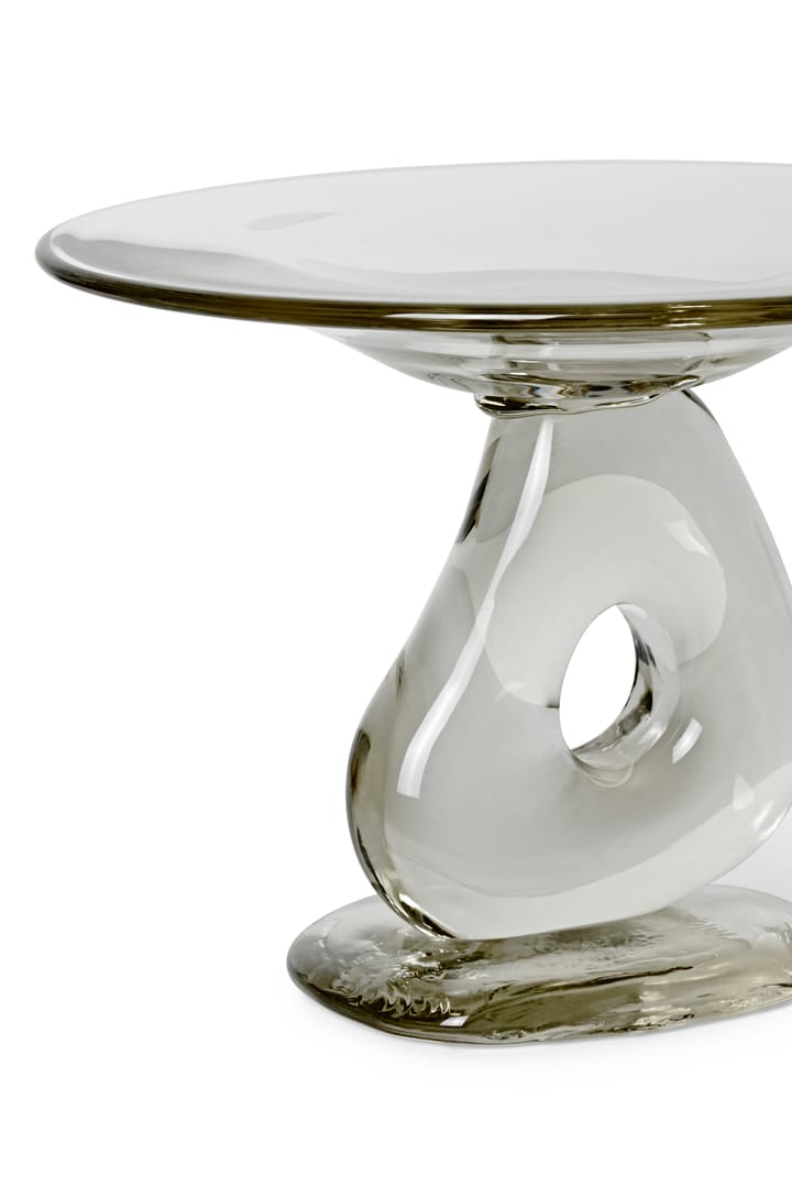 Talerz Damo glass centerpiece , Clear Ferm Living