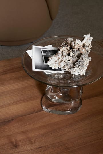 Talerz Damo glass centerpiece  - Clear - Ferm Living