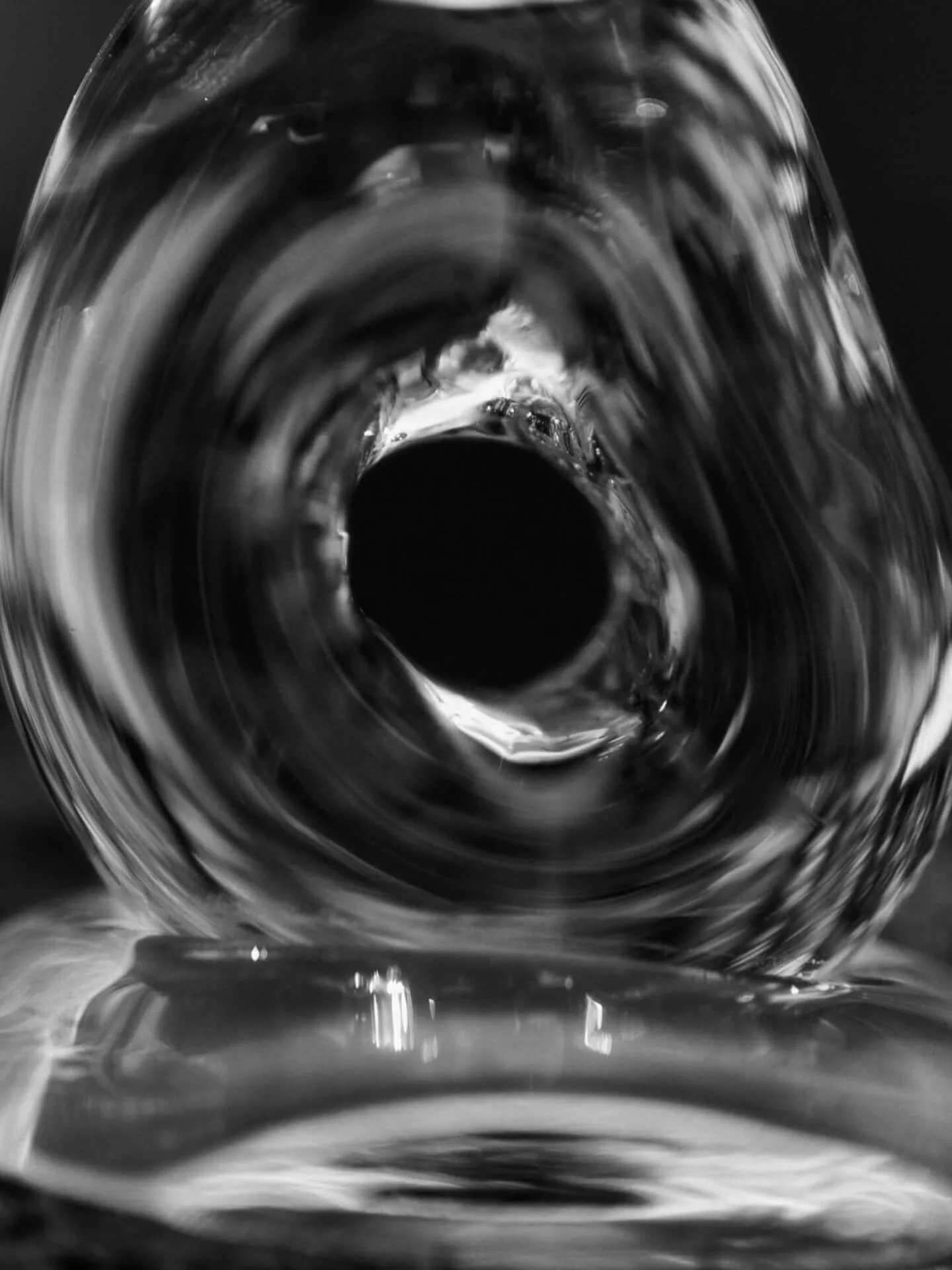 Talerz do serwowania szklany Damo Ø21 cm, Przezroczysty Ferm Living