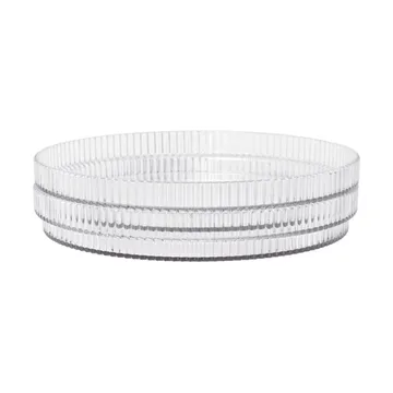 Talerz dziecięcy Ripple kids - Clear, 2 szt. - Ferm Living