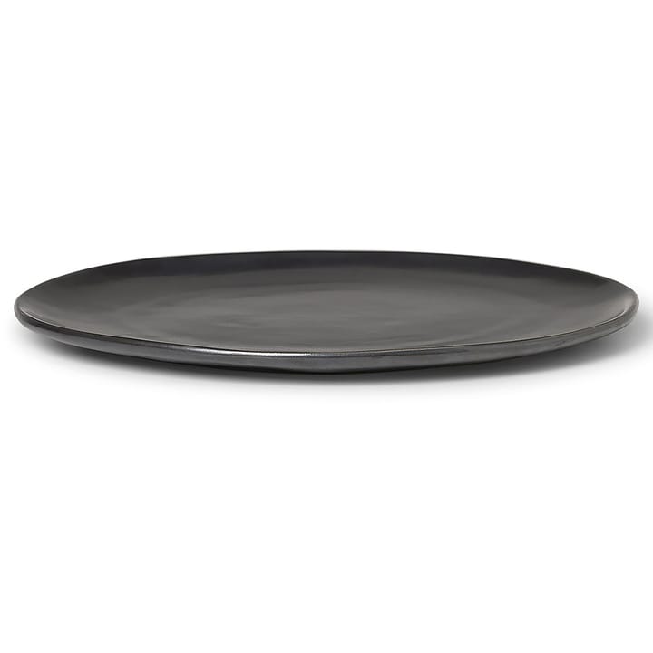 Talerz Flow 27 cm - Black - Ferm Living