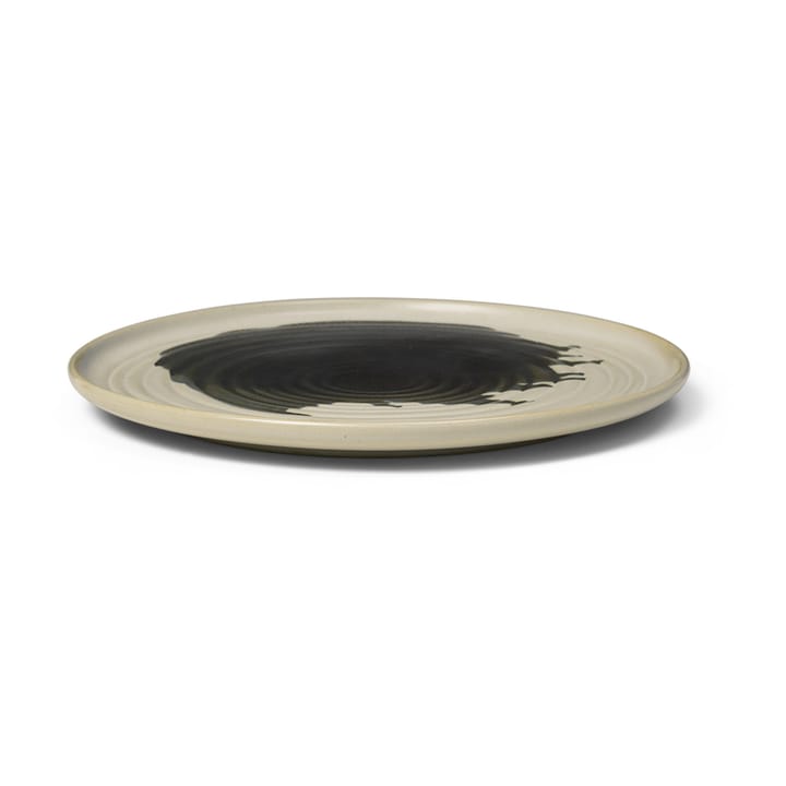 Talerz Omhu ⌀26,5 cm, off white-charcoal Ferm Living