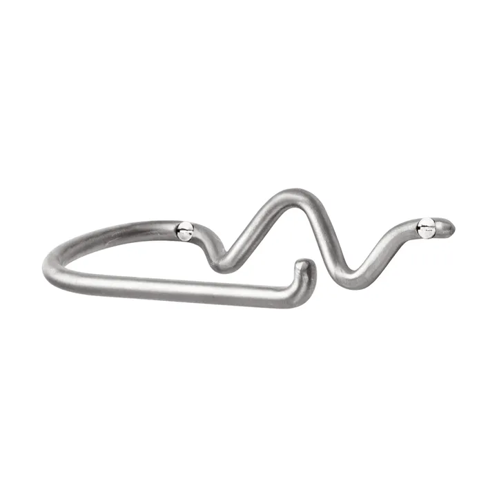 Uchwyt na papier toaletowy Curvature  - Stainless steel - Ferm Living
