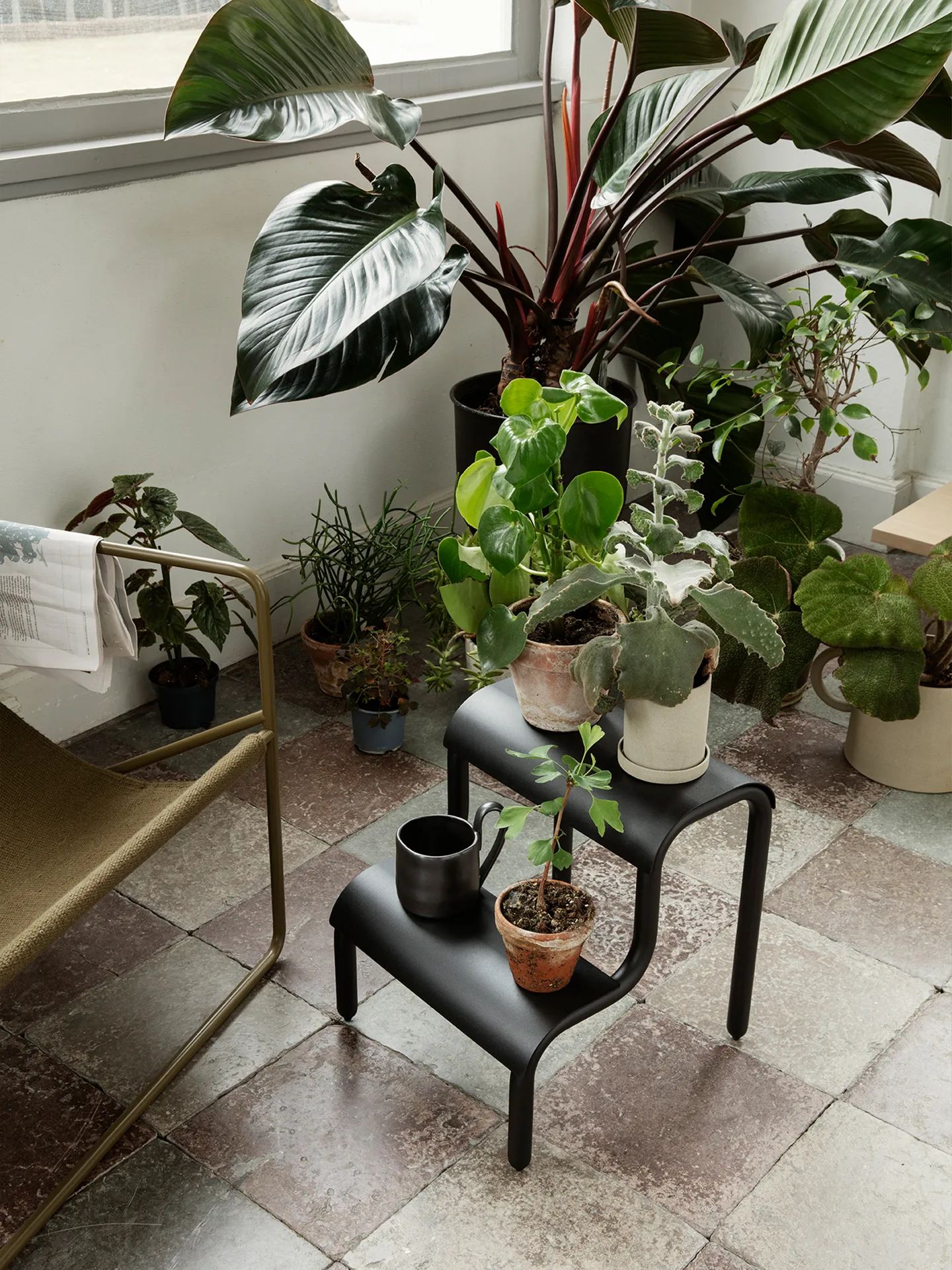 Up step stołek, Black Ferm Living