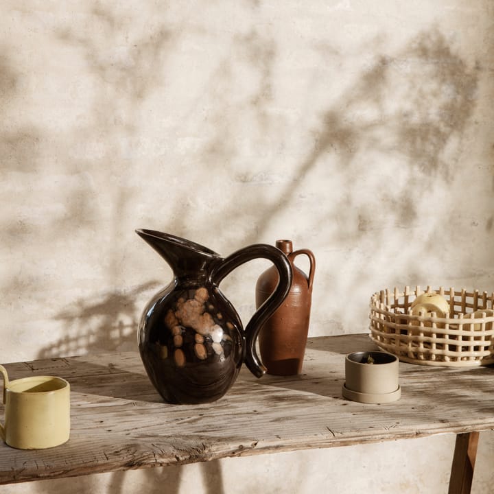 Verso dzbanek, black-brown Ferm Living