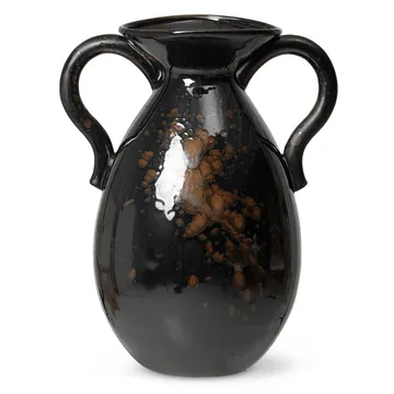 Verso wazon podłogowy 49 cm - Black-brown - Ferm Living