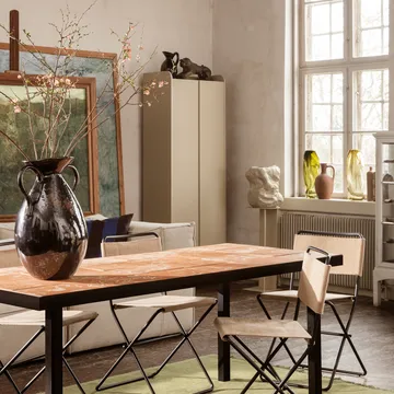 Verso wazon podłogowy 49 cm - Black-brown - Ferm Living
